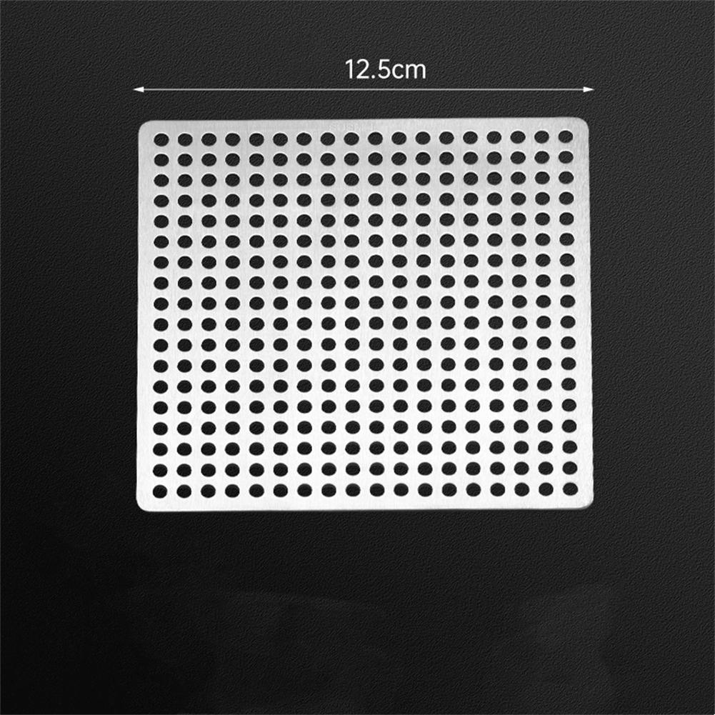 Stainless Steel Square Bathroom Shower Sink Strainer Drain Hair Filter Cover 7/7.5/8/9.2/9.8/11.5/12.5CM,15CM Bathroom Accessory