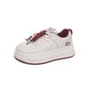 Platform White Shoes Women's Early Autumn New Versatile Casual Sports Shoes Small Height-increasing Breadboard Shoes