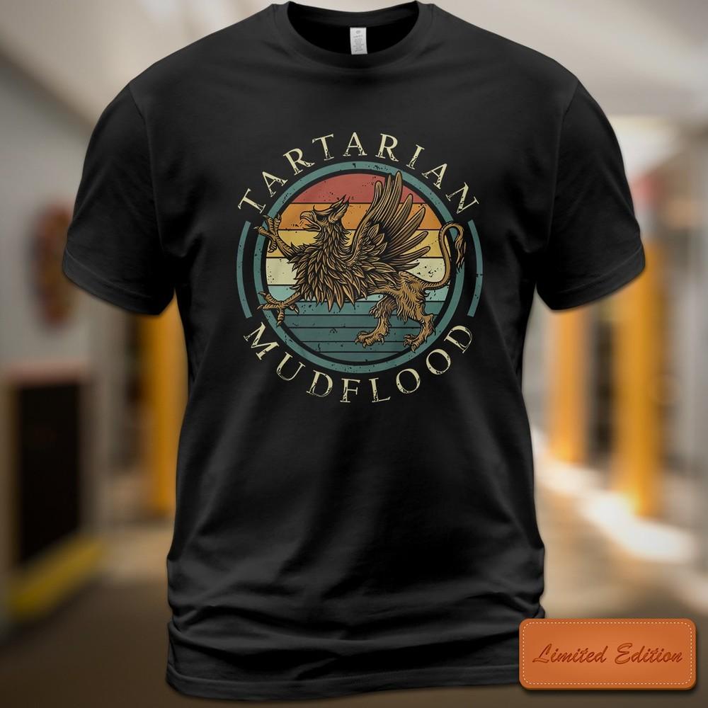 Tartaria Retro Ancient Civilization griffin legend vintage Unisex T-Shirt L