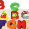 Todoribro Alphabet Dreidimensionales Puzzle Holzspielzeug-B, 1, 26 Teile, Koreas bestes Kleinkindpuzzle