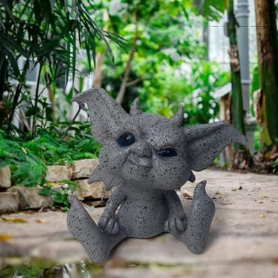 Kunst-Feengarten-Statue, Rasen, Veranda, Terrasse, Flur, Topf, Blumenbeet, Innen- und Außenbereich, Büro, Hotel