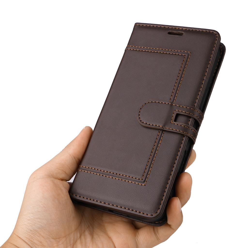 Luxury Magnetic Leather Card Solt Phone Case for iPhone 17 Pro Max 16 Plus 15 14 13 12 11 Shockproof Kickstand Book Pocket Cover