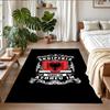 Anti‑Slip Crystal Velvet Floor Rug, Albania Design Carpet for Indoor Living Bedroom Home Decoration