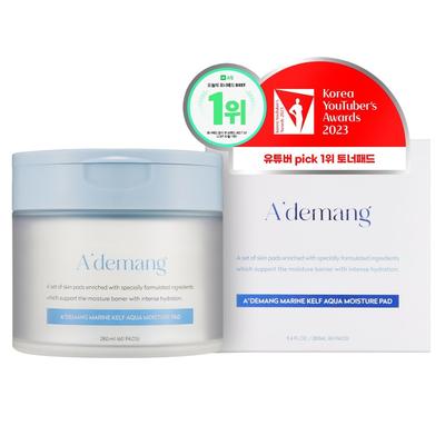 Adman Marine Kelp Aqua Moisture Toner Pads 60 Blatt, 1 Stück