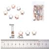 50-100pcs/Lot Star Shape CCB Beads Multicolor Loose Spacer Bead for Jewelry Making Findings DIY Bracelet Neklace Accessories