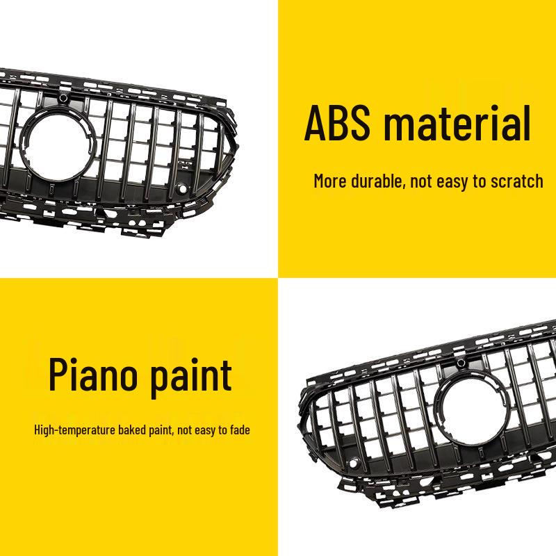 Mercedes-Benz E-Class W214 GT Silver Grille 2024-2025 Replacement