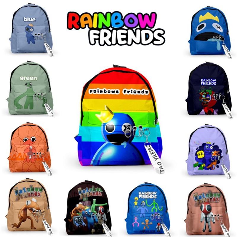 Roblox Rainbow Friends Robuster Polyester-Rucksack Schultasche Reise Weihnachtsgeschenk