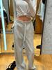 Lulu Scuba Women's Mid-Waist Wide-Leg Sports Yoga Pants