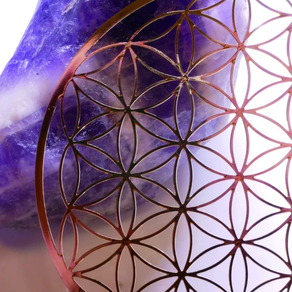 Blume des Lebens Ornament 80mm Original Blume des Lebens Heilige Geometrie Reinigung