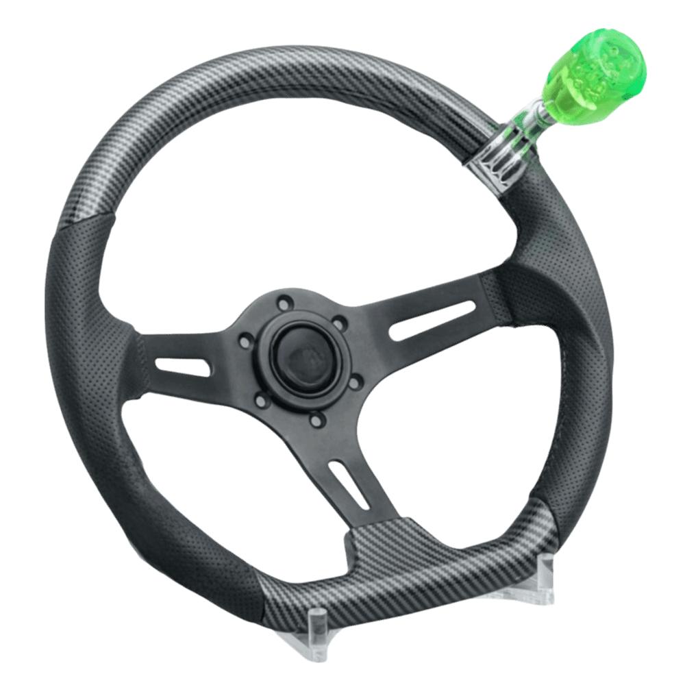 Acrylic Crystal Material Steering Wheel Spinner Knob Acrylic Crystal Knob Vehicle Use