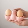 Adorable Rabbit Shape Eggs Cup Soft Boiled Eggs Holder Breakfast Kitchen Cooking Tool for Breakfast and Kitchen Decors