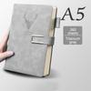 A5 Leather Notebook Diary Custom Logo  Business Journal Writing Genuine Leather Handmade