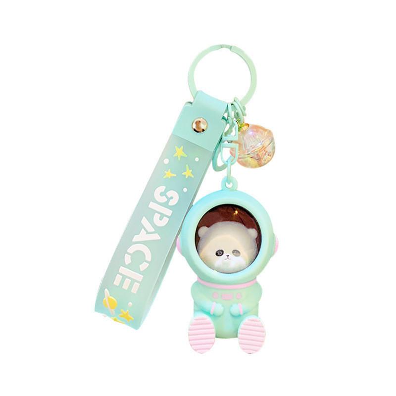 Exquisite Resin Cartoon Starry Sky Sunset Keychain For Couples Perfect Gift