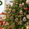 2D Acrylic Advent Calendar Hanging Ornaments for Christmas Countdown