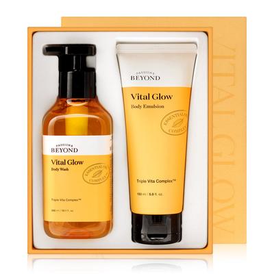 Vital Glow Body Wash Emulsion 2-piece Basic Set