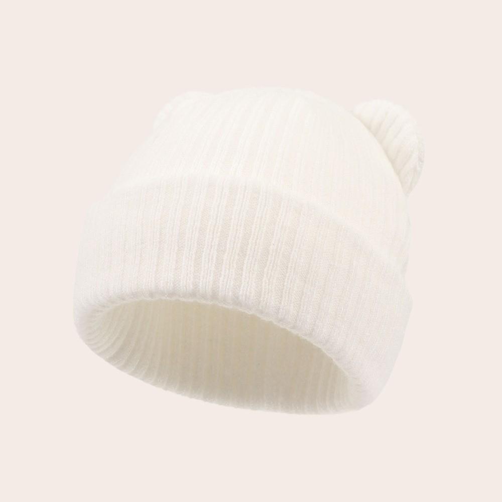 

Windproof Knitted Hat Warm Pullover Cap New Beanies Cap Baby