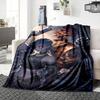 1Pc Fantasy Warriors Action Blanket Soft Throw Blanket For Home Bedroom Bed Sofa Travel Office Solid Christmas Blanket