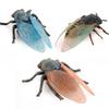 Children's Toy Science and Education Model Simulation Insect Cicada Wildlife World Golden Cicada Sand Table Decoration Ornaments