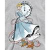 Cinderella Childrens/Kids Clock Strikes Twelve Jaq And Gus Heather Hoodie