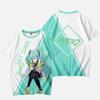 2026 Summer Hot Sale Fashion Idol Hatsune Miku T-shirt 3D Print Outdoor Fitness Hip Hop