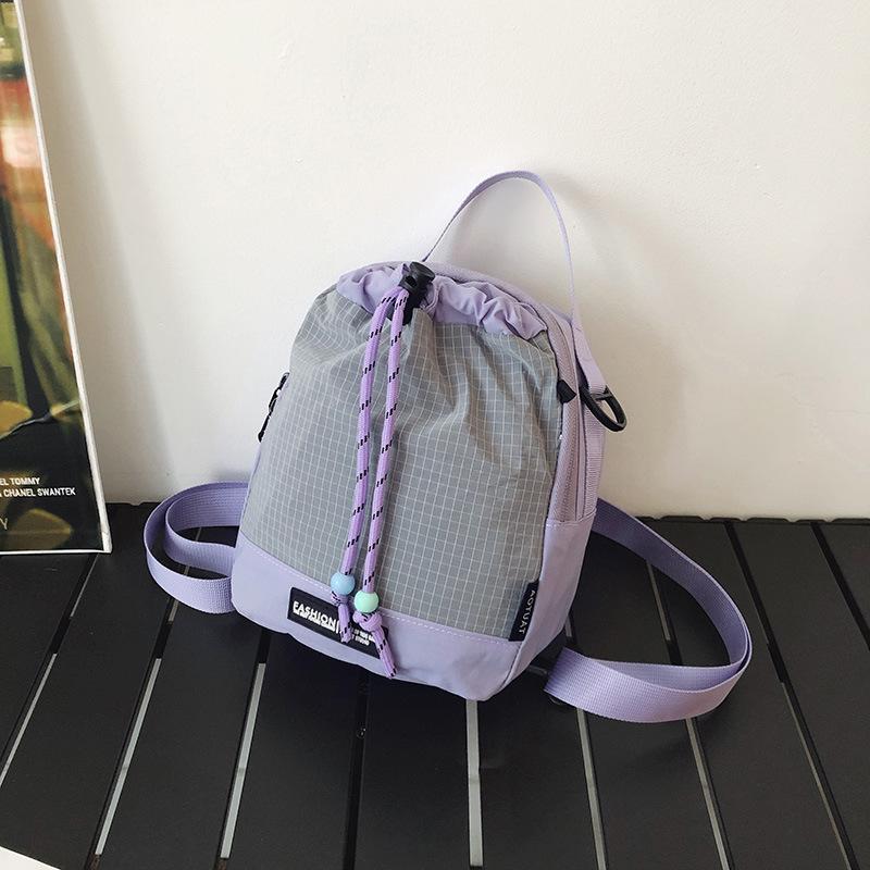 Dual-purpose messenger water cup bag outdoor sports backpack niche leisure shoulder bag light hiking kettle bag