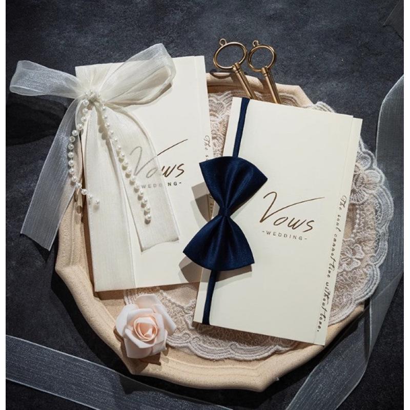 Wedding Vow Booklet: Bride and Parents  Speech Cards Others