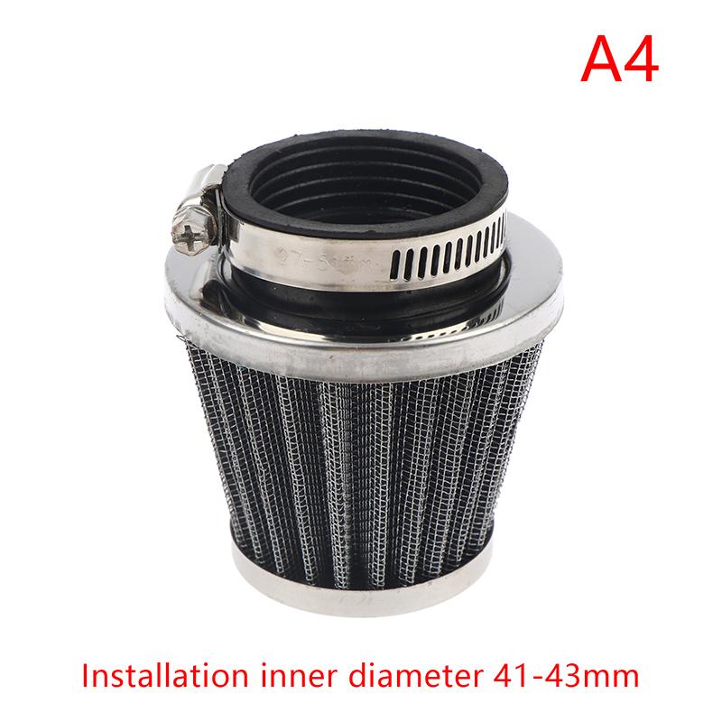 For Scooter Moped Motorbike ATV Quad Bike Accessories Universal Motorcycle 32/38/42/45/48/50/54/58/60MM Mushroom Head Air Filter Air Filters 7