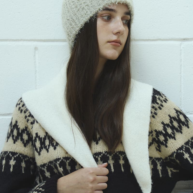 Marchen Twin Triangle Muffler_4color