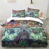 2/3pcs Cartoon Game W-World W-Warcraft Duvet Cover and Pillowcase, Home Bedding Set, Bedroom Decoration, Gift for Boys and Girls