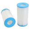 Lot de 2 Cartouches de Filtre pour Piscine Remplacement
