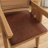 High Resilience Dining Chair Cushion 40×40cm/45×45cm Chair Seat Pad Leather Chair Pad  Home Decor