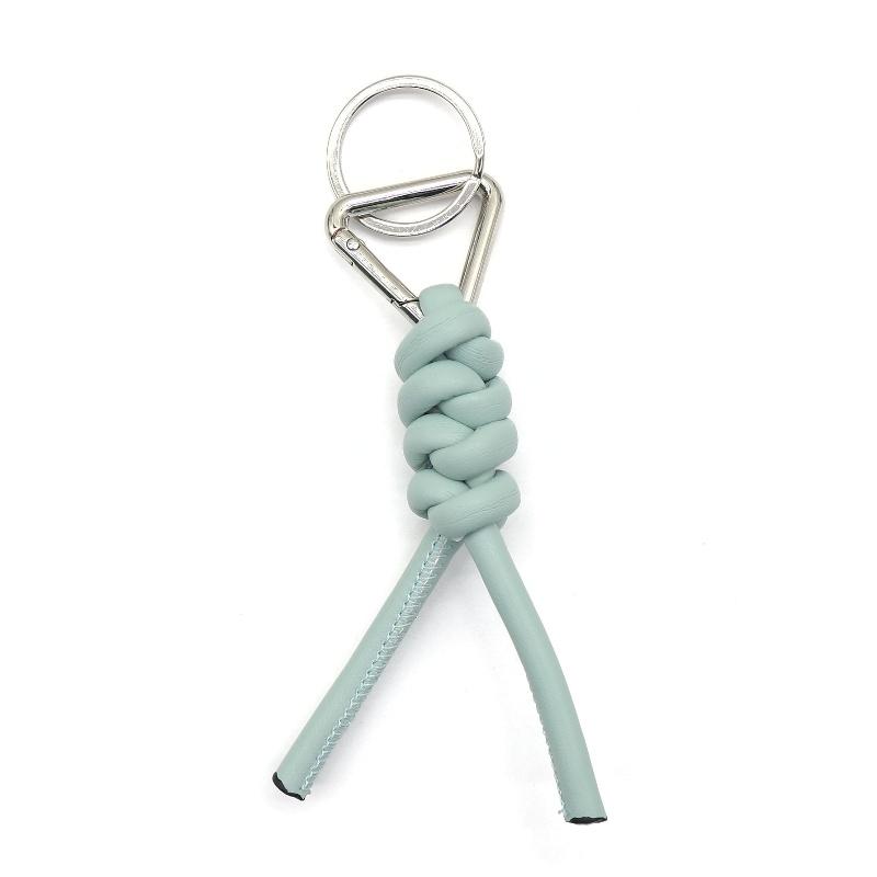 

Leather Woven Car Keychain 2025 Correct Edition High End Key Holder Automobile Key Pendant Luxury Key Ring Accessory