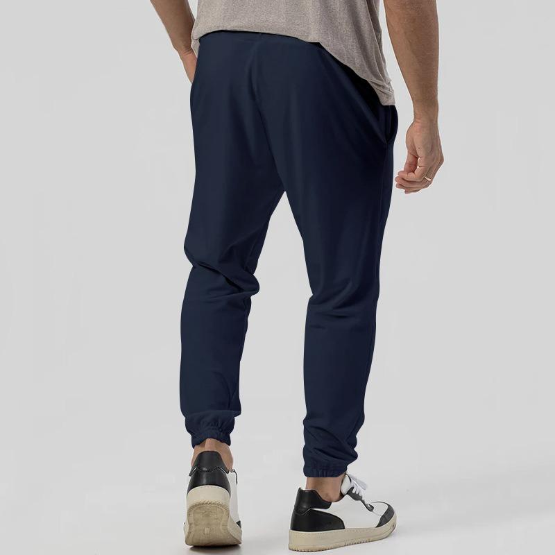 Neuer Stil Sporthose Herren Frühling und Herbst Einfarbig Freizeithose Jogginghose