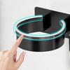 Wall Mount Hair Dryer Holder Bathroom Hair Tool Organizer Rack Strong Load-bearing