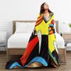 Super Warm Blanket Camping Goldorak Cartoon Throw Blanket  Flannel Bedspread For Bedroom Print Sofa Bed Cover