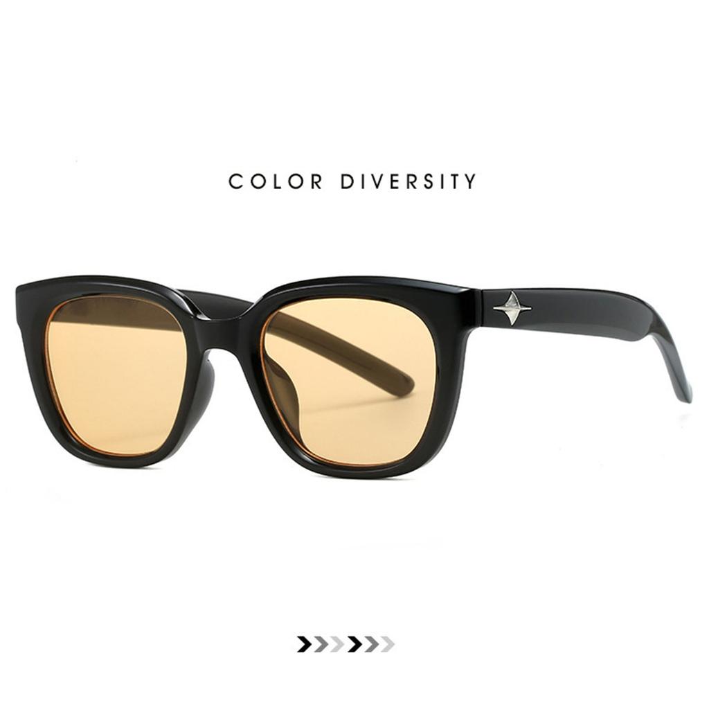 Sunglasses Women's Sunglasses Star Leg Metal Letter Frame Sunglasses Sun Glasses Fashion