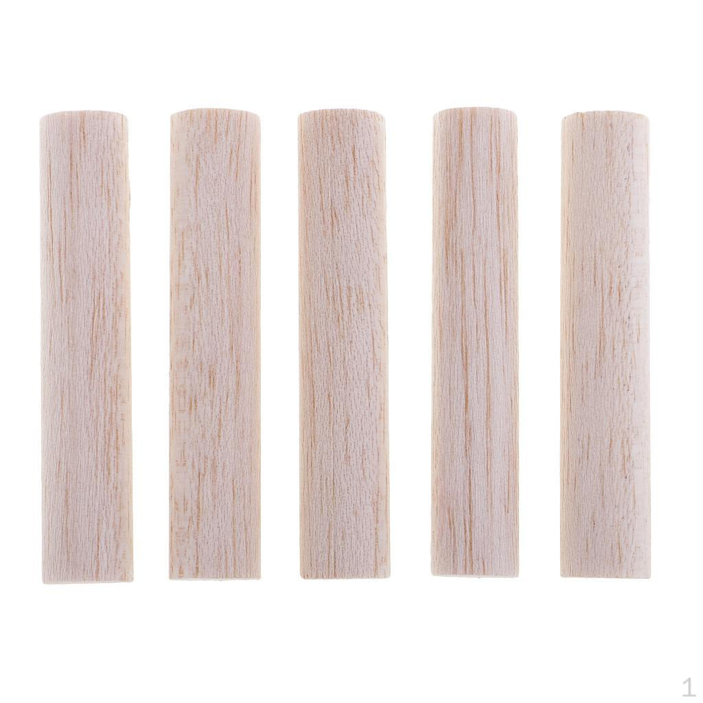 Wood Unfinished BBalsa Dowel Rods Craft Sticks Projects