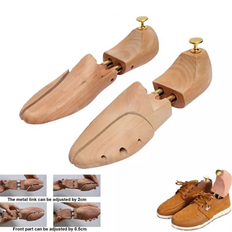 Shoe Men Wood Stretcher Leather Shoes Brace Keep Shape Support Tool Easy Use To