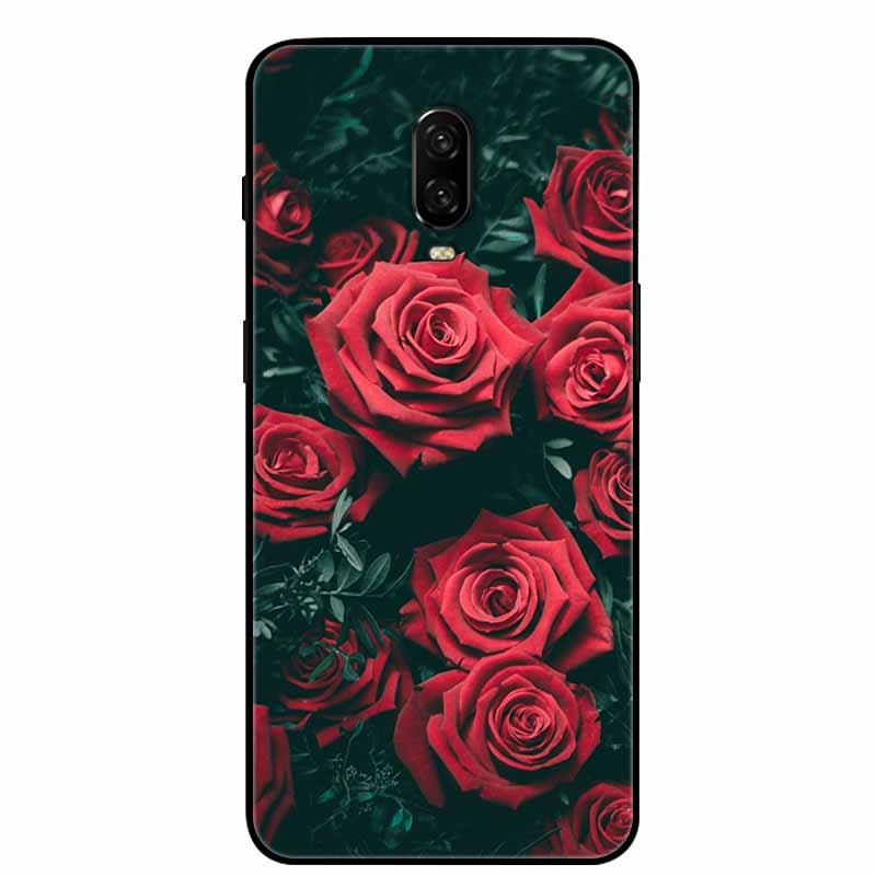 For Oneplus 6T Case Silicone Lovely TPU Soft Phone Cover for One Plus 6 6T Protective Back Shells oneplus6T Cute Cats Funda Capa