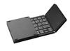 B089T Three-Fold Wireless Bluetooth Keyboard with Touchpad for Phones, Tablets, and Computers.