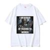 I Am Afraid of Talking To Women T-Shirts Hard Skeleton Meme Men Women Print Tee Cotton T Shirt Oversized Short Sleeve Tshirt