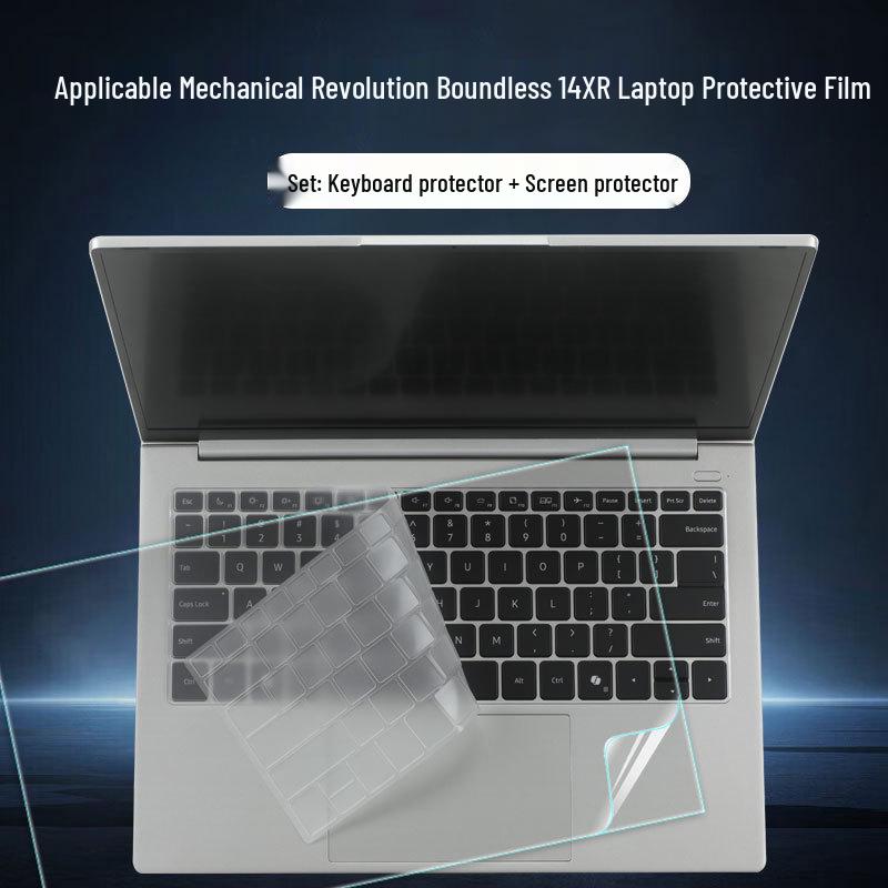 Compatible Wujie 14X Air Keyboard and Screen Protector for Mechanical Revolution 14XR-7CC4U