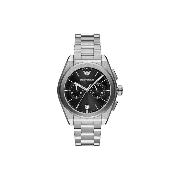 EMPORIO ARMANI Chronograph Stainless Steel Watch AR11560 Black Dial