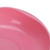 Elderly Care Spill Proof Plate with Suction Cup Base Disabled Non Slip Tableware Pink