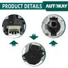 AUTOKAY 15795322 Ignition Lock Cylinder Housing W. Passlock Sensor Fits For Chevrolet Colorado For GMC Canyon Hummer H3 H3T Isuzu I-280 I-290 I-350