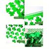 Clover Garland Backdrop Decorations, Suitable for St. Patrick's Day Party Background Wall