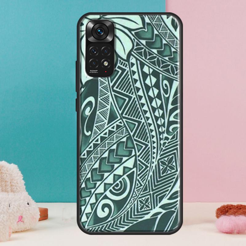 Hawaiian Ornament Case For Xiaomi Redmi Note 14 13 Pro 12 11 9 10 9S 10S 11S 12S Redmi 14C 13C 10C 12C Cover