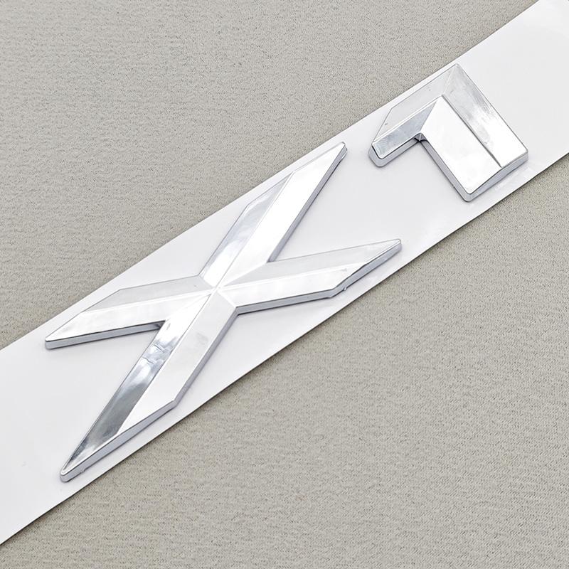 3D ABS Litery Logo Samochodu X1 XDrive 20i Emblemat Tylny Bagażnik Błotnik Boczne Naklejka Emblematyczna Dla BMW X1 X2 X3 XDrive Więcej Akcesoriów Samochodowych
