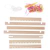Wooden Wooden Weaving Loom Starter Kit DIY Hand-Woven DIY Woven Set  For Children Kids Gifts