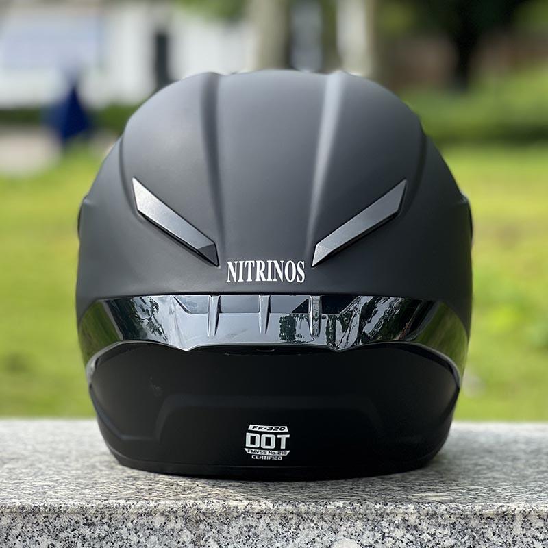Matte Black Color Helmet Men and Women Motorcycle Helmet Casco Winter Season ECE Approved Unisex Full Face Helmet